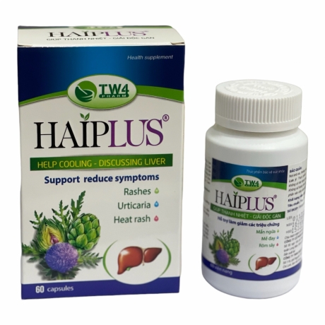 Thực phẩm bảo vệ sức khỏe: HAIPLUS (Lọ 60 viên)